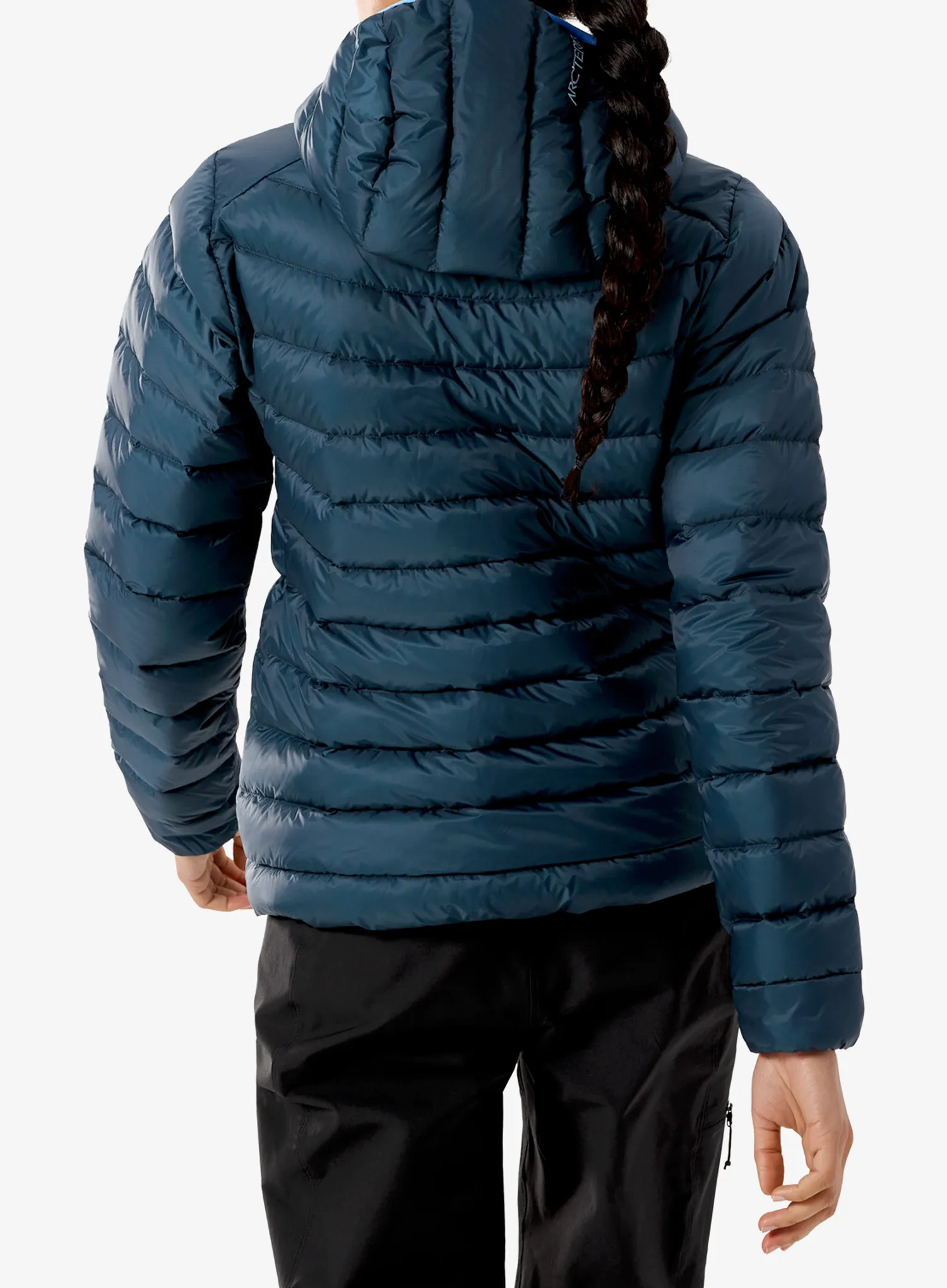 Ženska puhovka Arcteryx Cerium Hoody - night/glacial