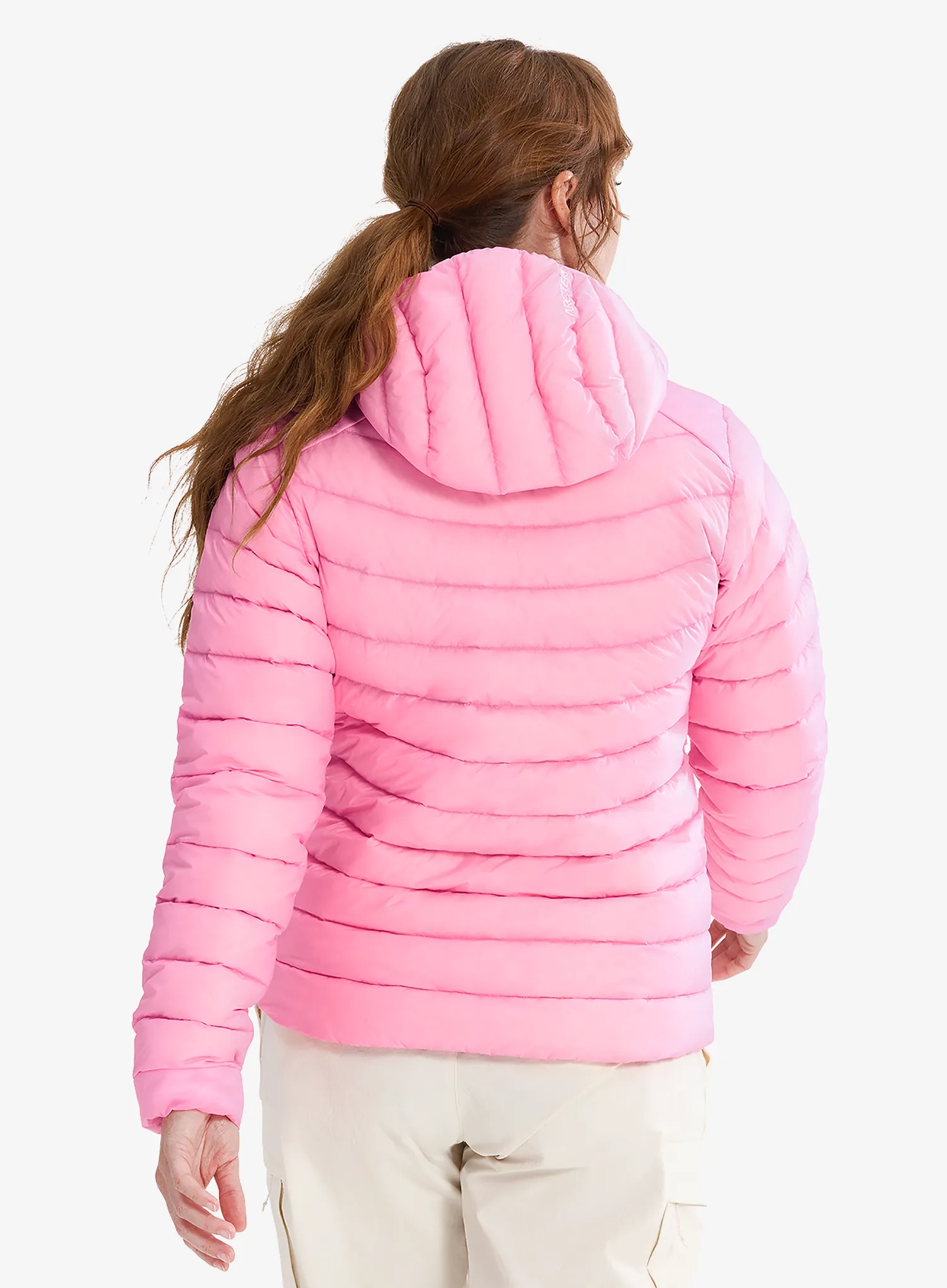 Ženska puhovka Arcteryx Cerium Hoody - pineberry