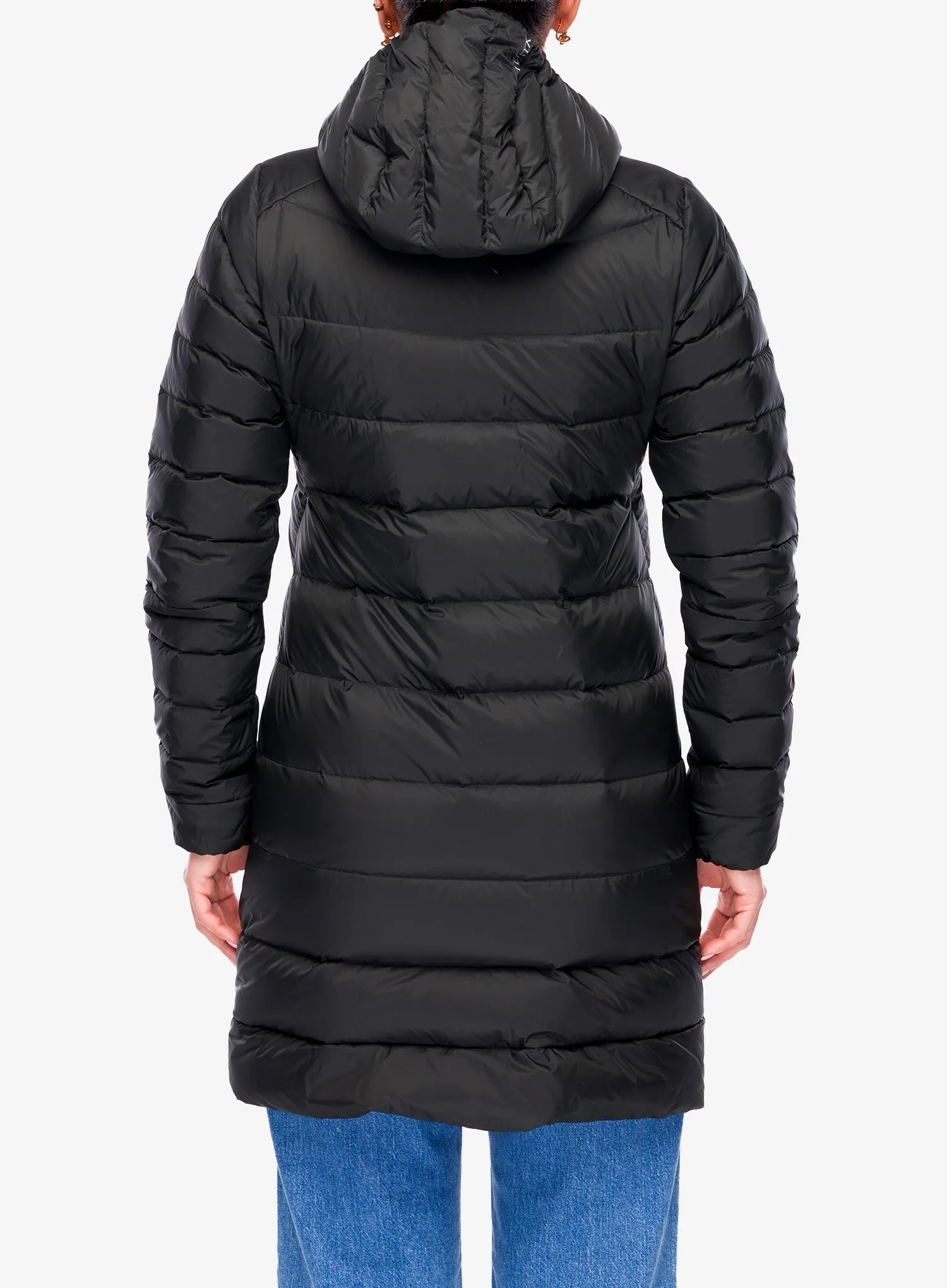 Puhast plašč Arcteryx Cerium Mid Coat - black