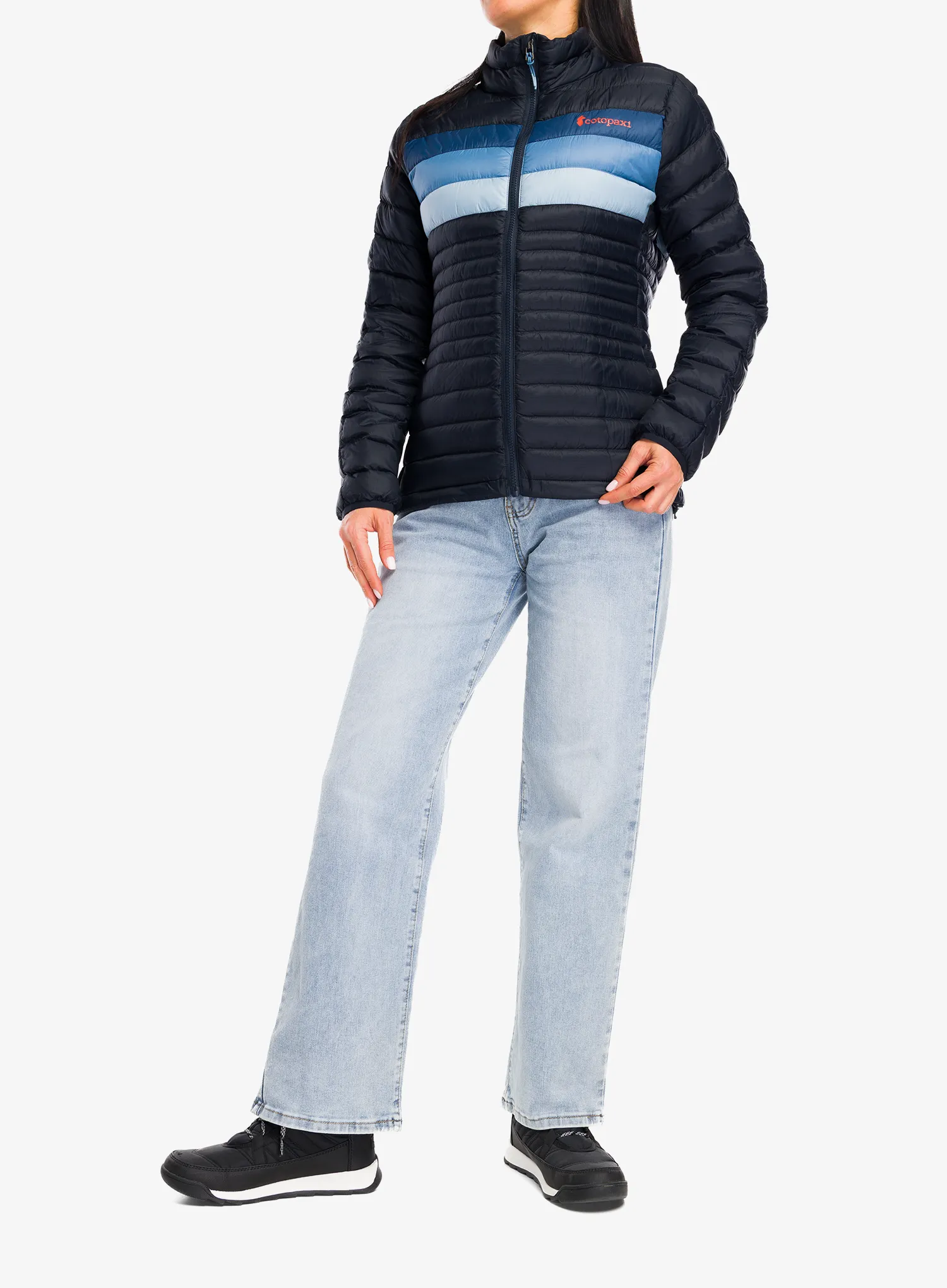 Ženska puhovka Cotopaxi Fuego Down Jacket - carbon stripes