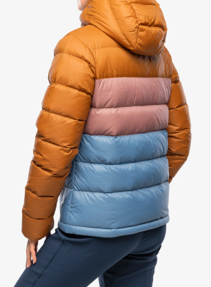 Ženska puhovka Cotopaxi Fuego Max Down Hooded Jacket - sienna/fjord