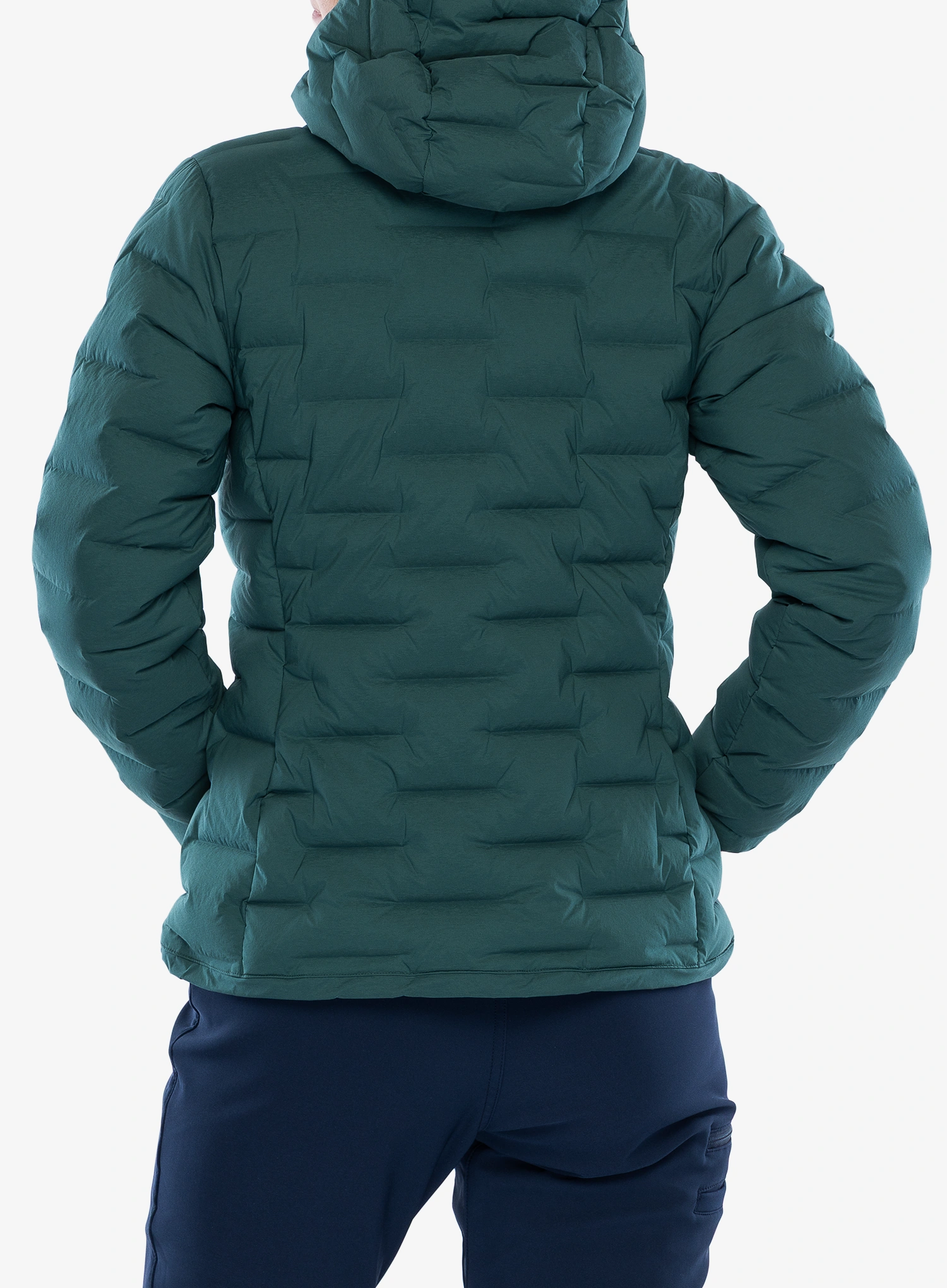 Ženska puhovka Małachowski ICON Tourist Hoody - rainforest/rainforest