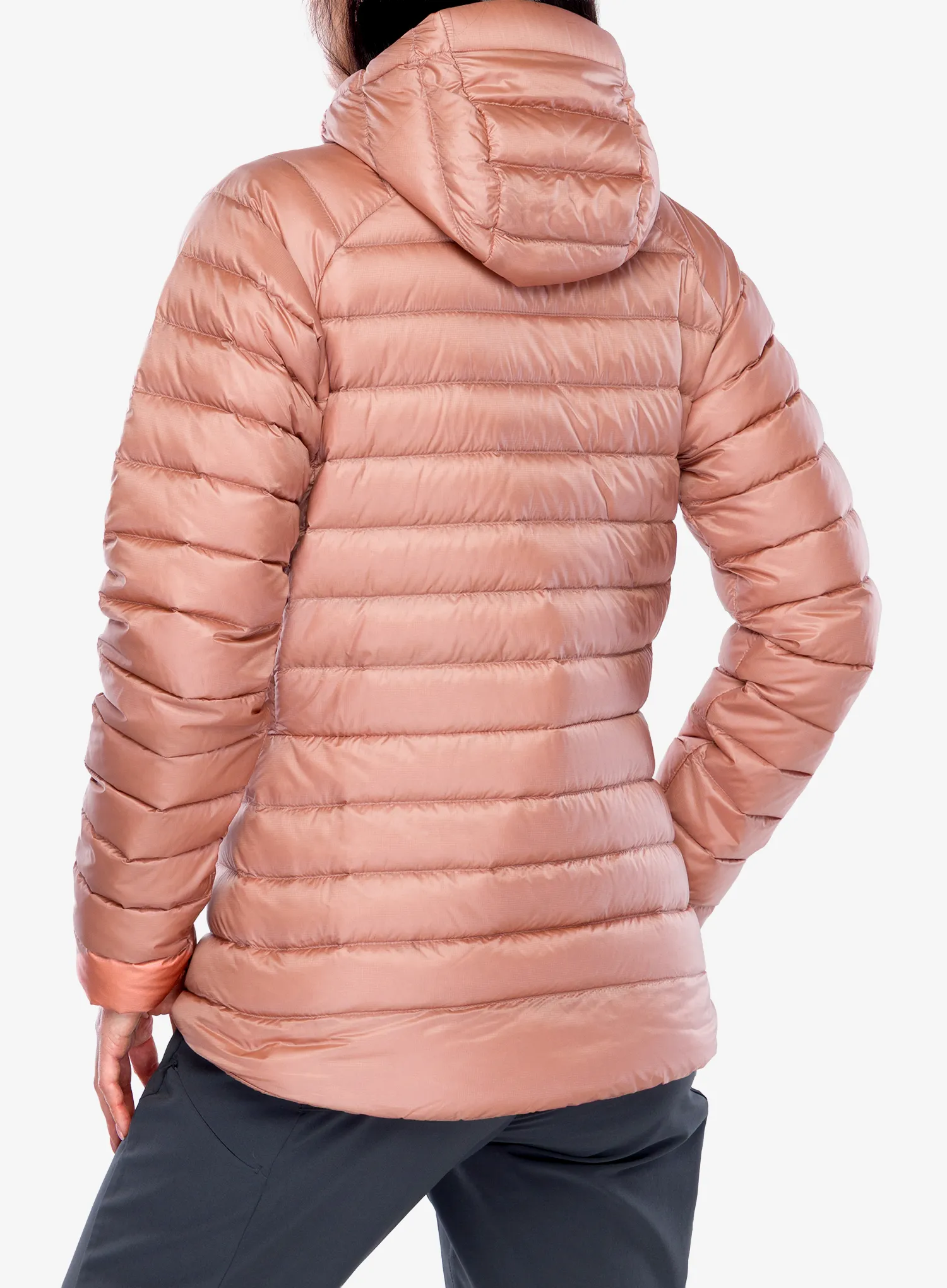 Ženska puhovka Montane Anti Freeze Hoodie - pink clay
