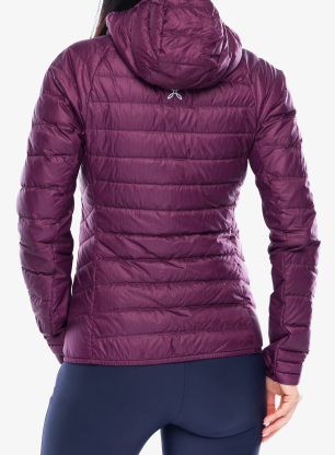 Ženska puhovka Montura Pure Duvet - baton rouge/wine red