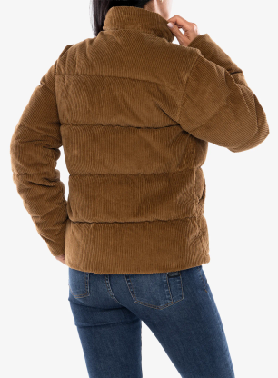 Ženska puhovka Patagonia Cord Fjord Jacket - deer brown