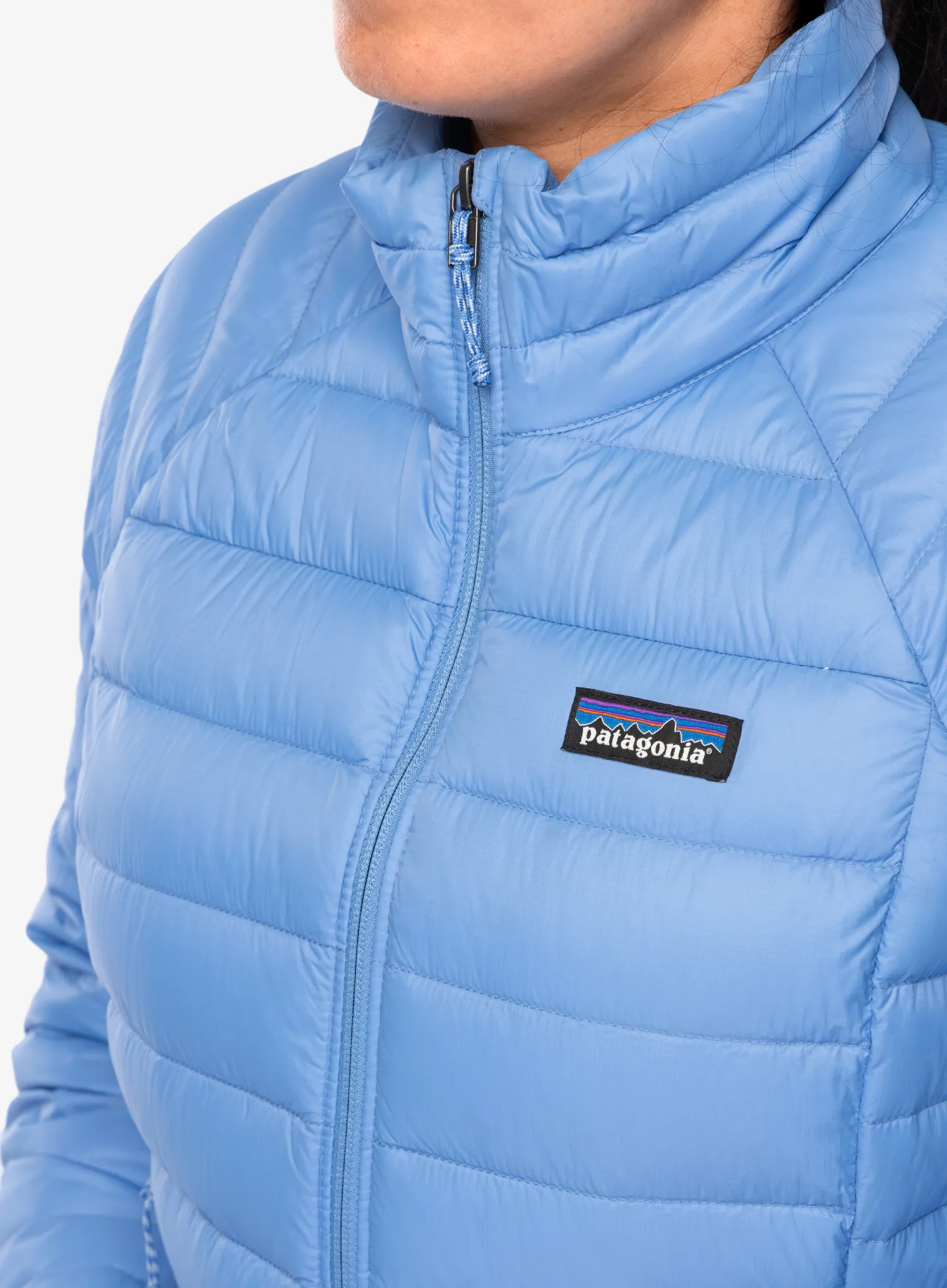 Ženska puhovka Patagonia Down Sweater - abundant blue