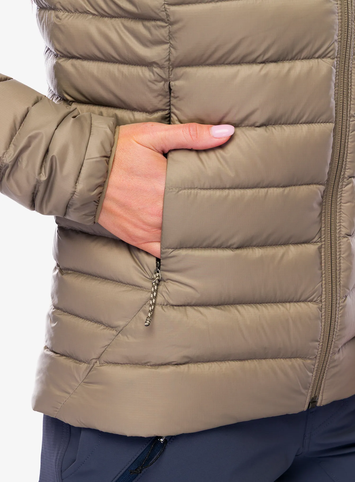 Ženska puhovka Patagonia Down Sweater - wing grey
