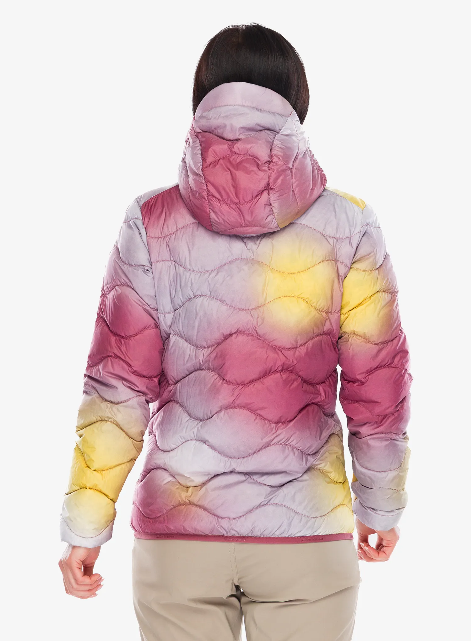 Ženska puhovka Peak Performance AOP Helium Down Hood - aop