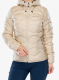 Ženska puhovka Peak Performance Helium Down Hood Jacket - sand fog