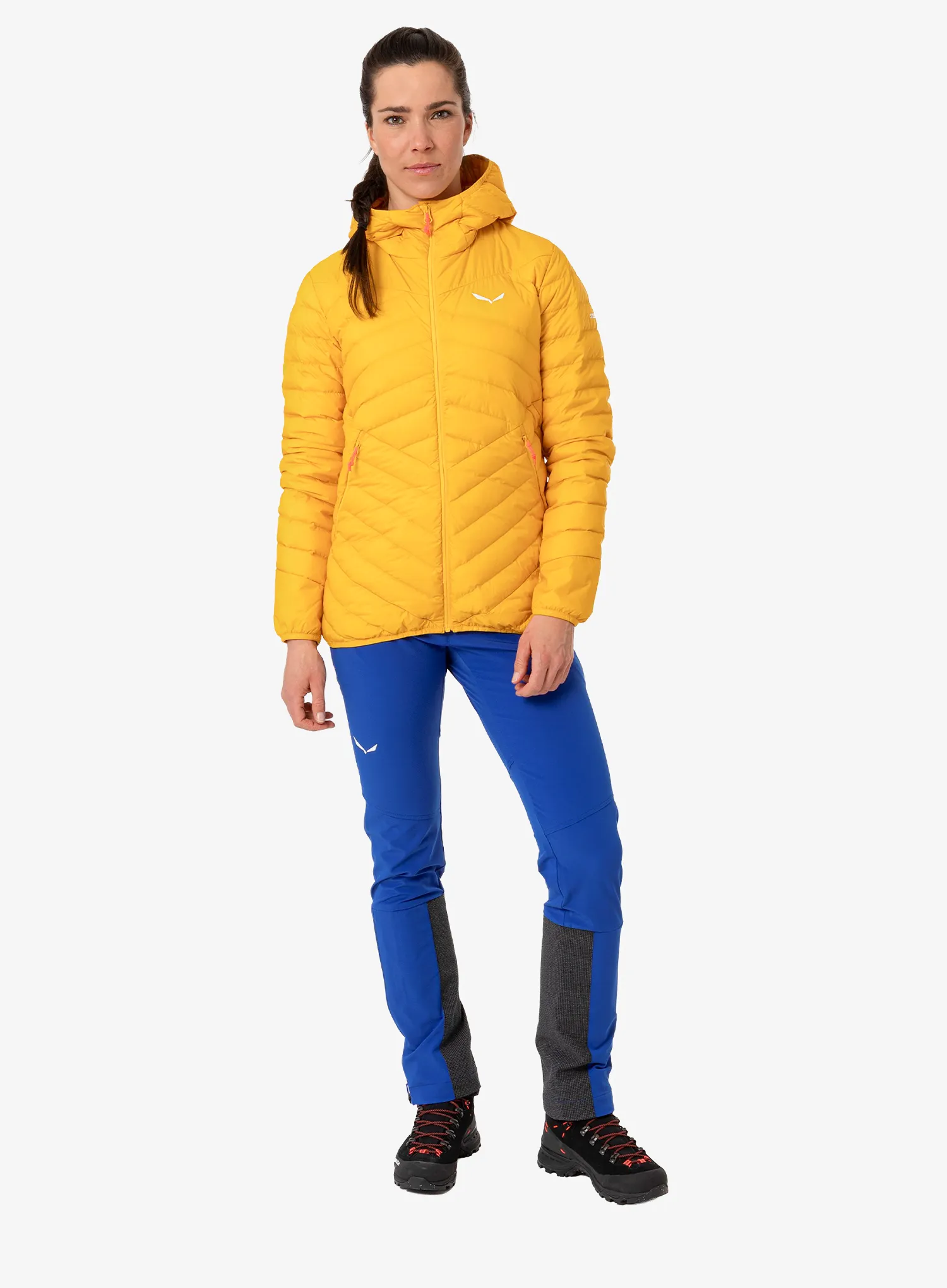 Ženska puhovka Salewa Brenta Jacket - gold