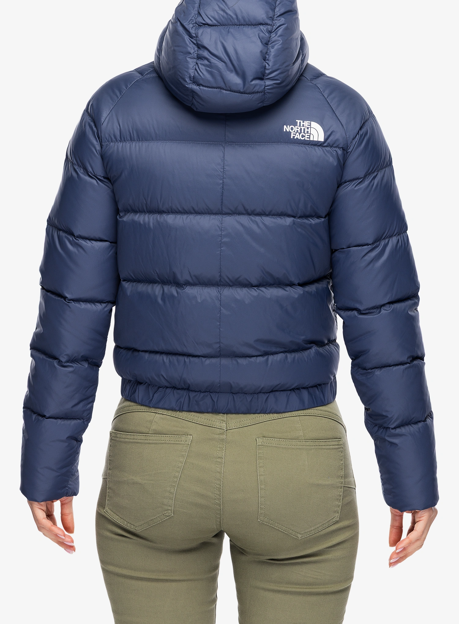 Ženska puhovka The North Face Hyalite Down Hoodie - lunar blue