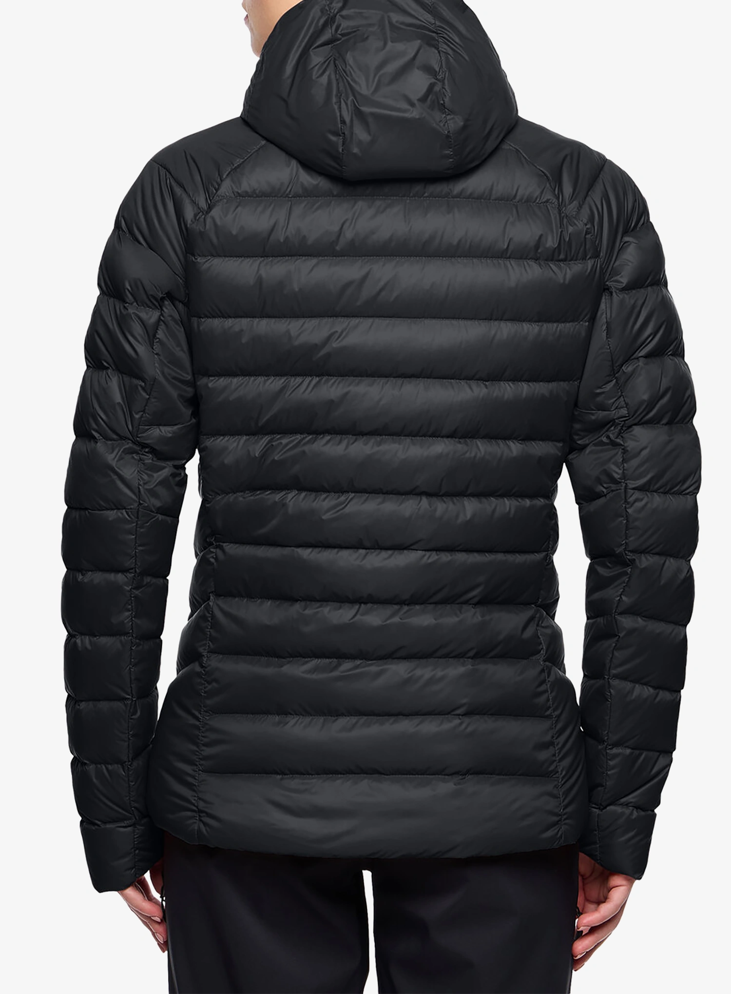 Ženska puhovka Vaude Monviso Down Hooded Jacket - black/black