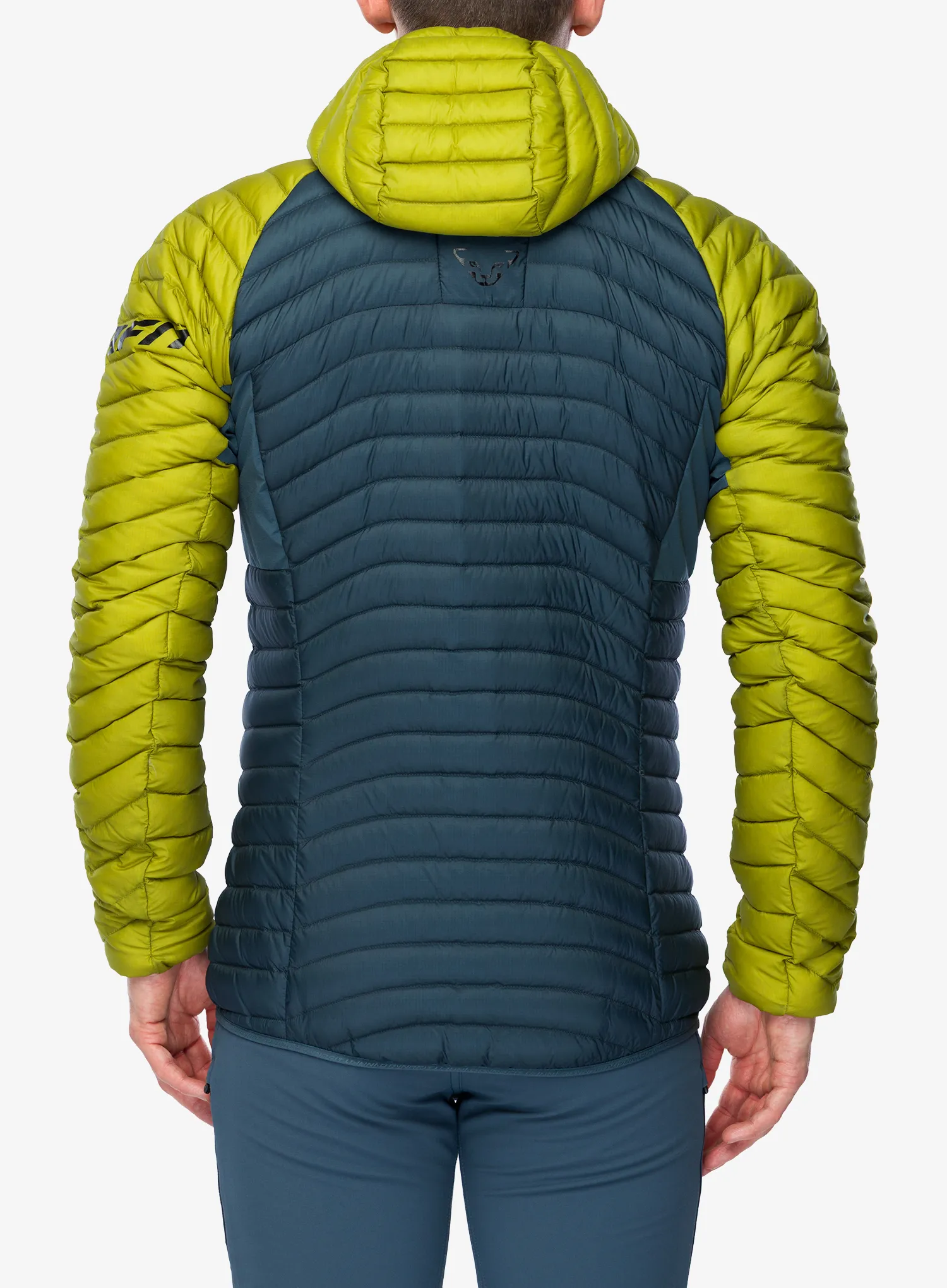 Puhovka Dynafit Radical Down Hooded Jacket - golden lime