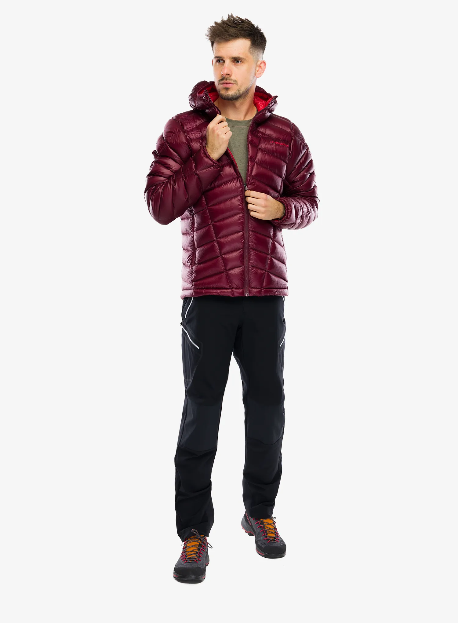 Puhovka La Sportiva Lumina 200 Down Jacket - redwood