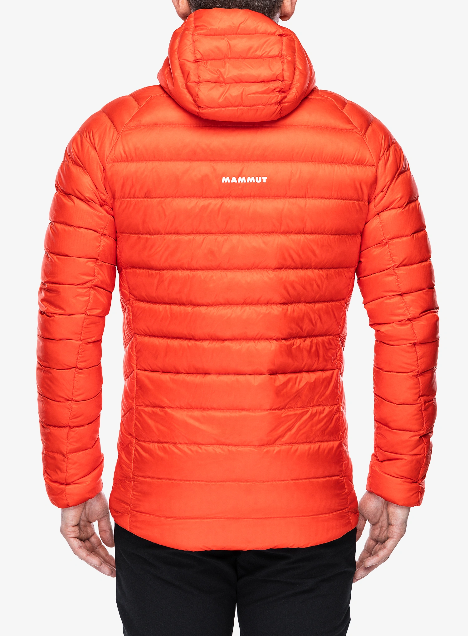 Puhovka Mammut Broad Peak IN Hooded Jacket - mammut red