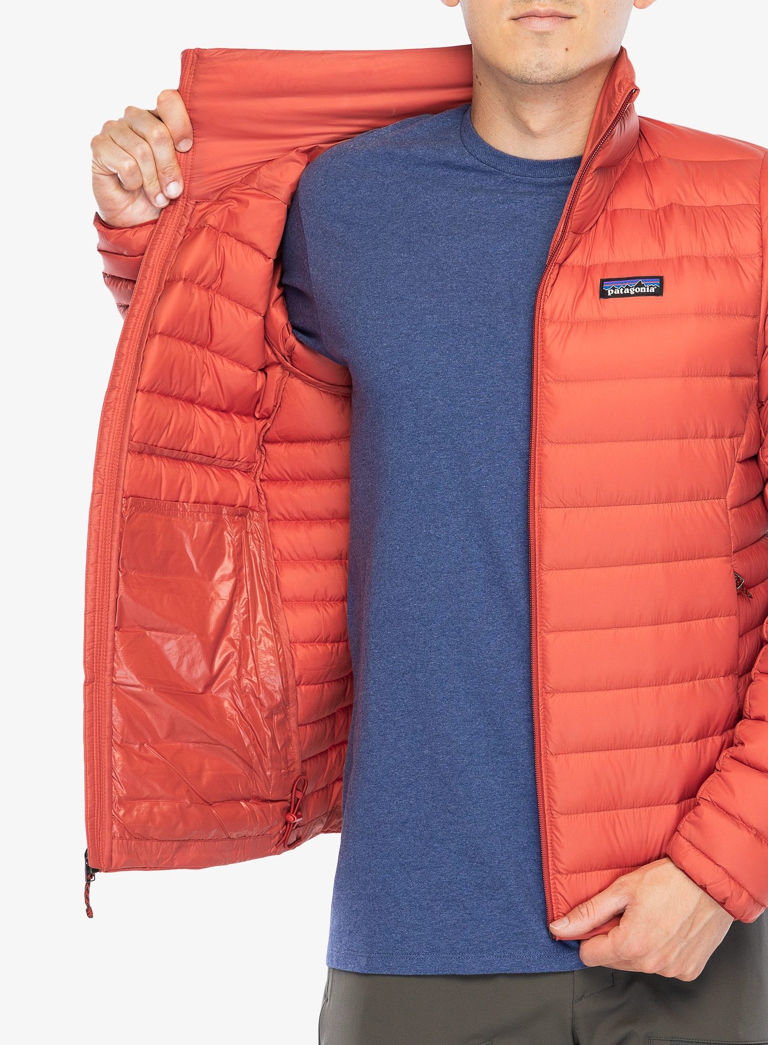 Puhovka Patagonia Down Sweater - amanita red