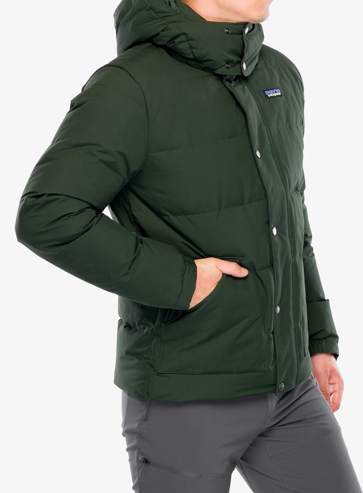 Puhovka Patagonia Downdrift Jacket - old growth green