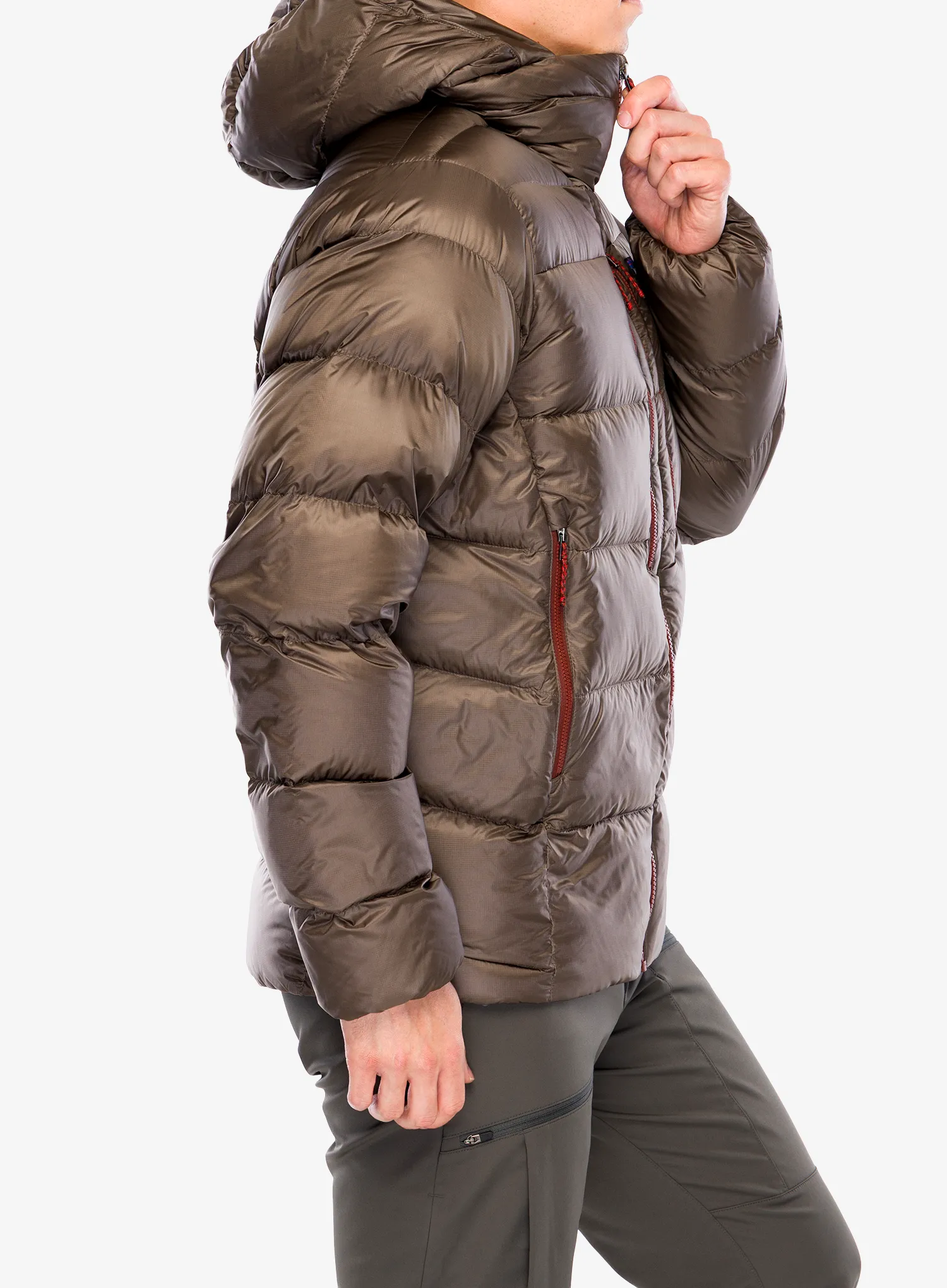 Puhovka Patagonia Fitz Roy Down Hoody - marlow brown