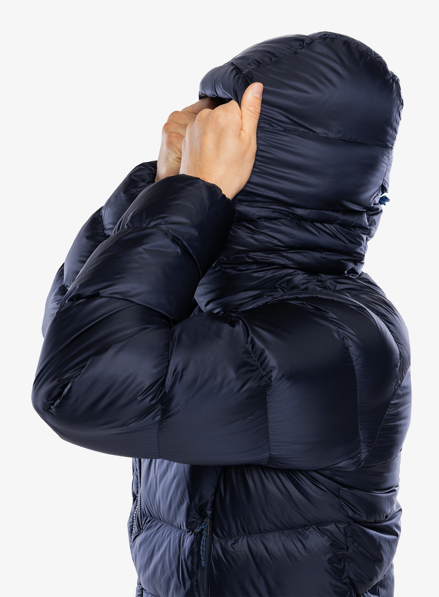 Puhovka Patagonia Fitz Roy Down Hoody - sunken blue