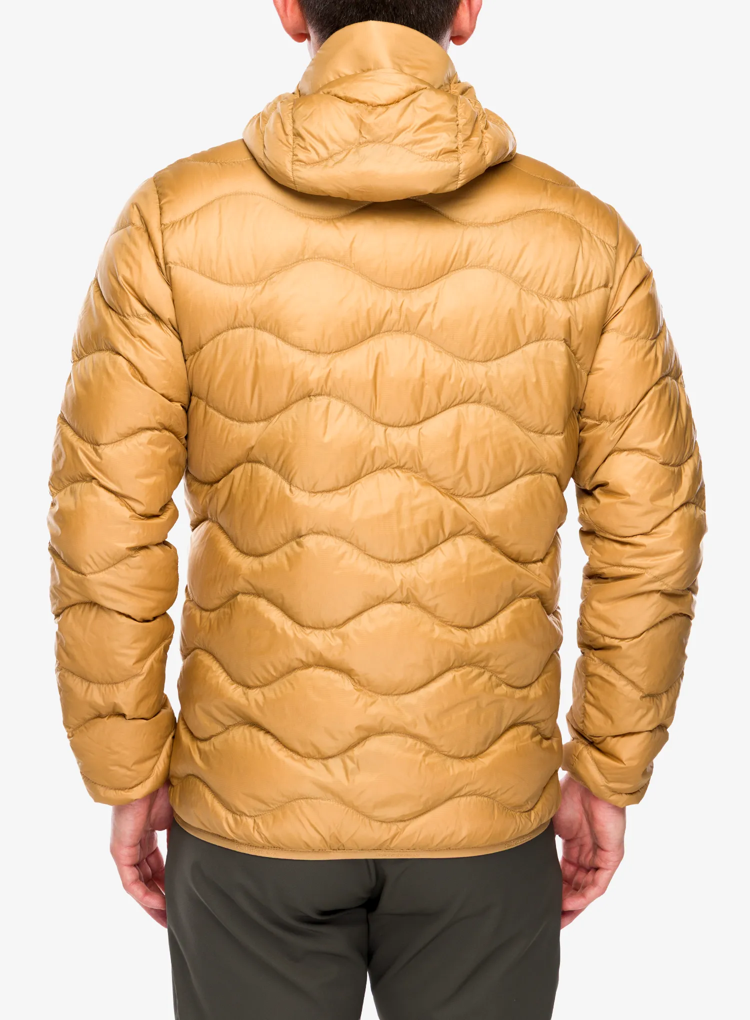 Puhovka Peak Performance Helium Down Hood Jacket - sierra sand