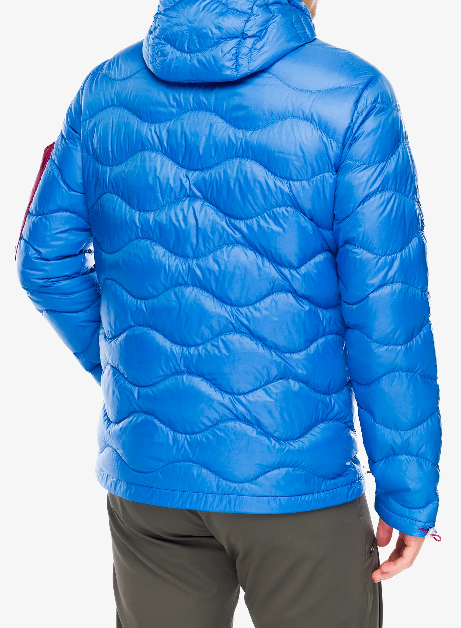 Puhovka Peak Performance Helium Utility Down Hood Jacket - azure ascent/mountain mist