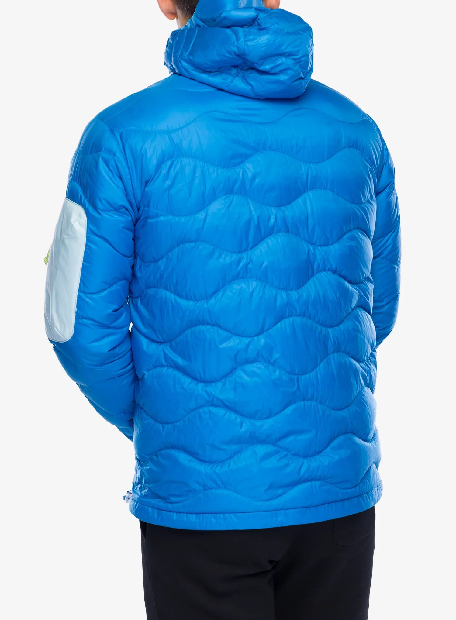 Puhovka Peak Performance Helium Utility Down Hood Jacket - bril blue/cloud/sunny adventur