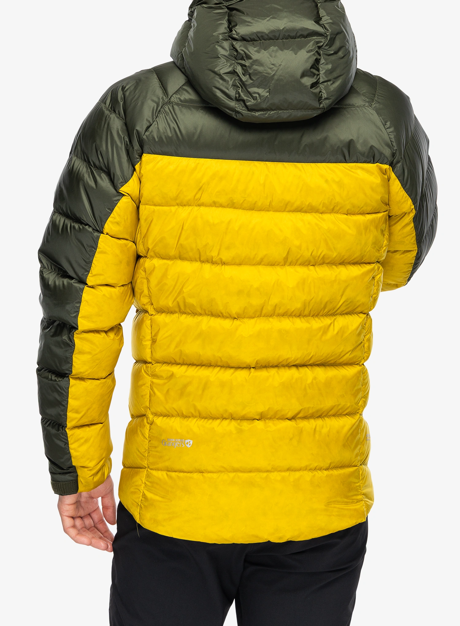 Puhovka Rab Glaceon Pro Jacket - army/dark pollen
