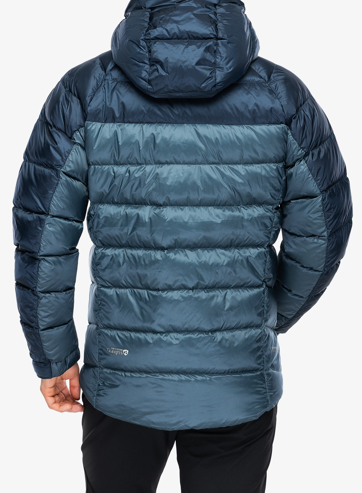 Puhovka Rab Glaceon Pro Jacket - tempest blue/orion blue