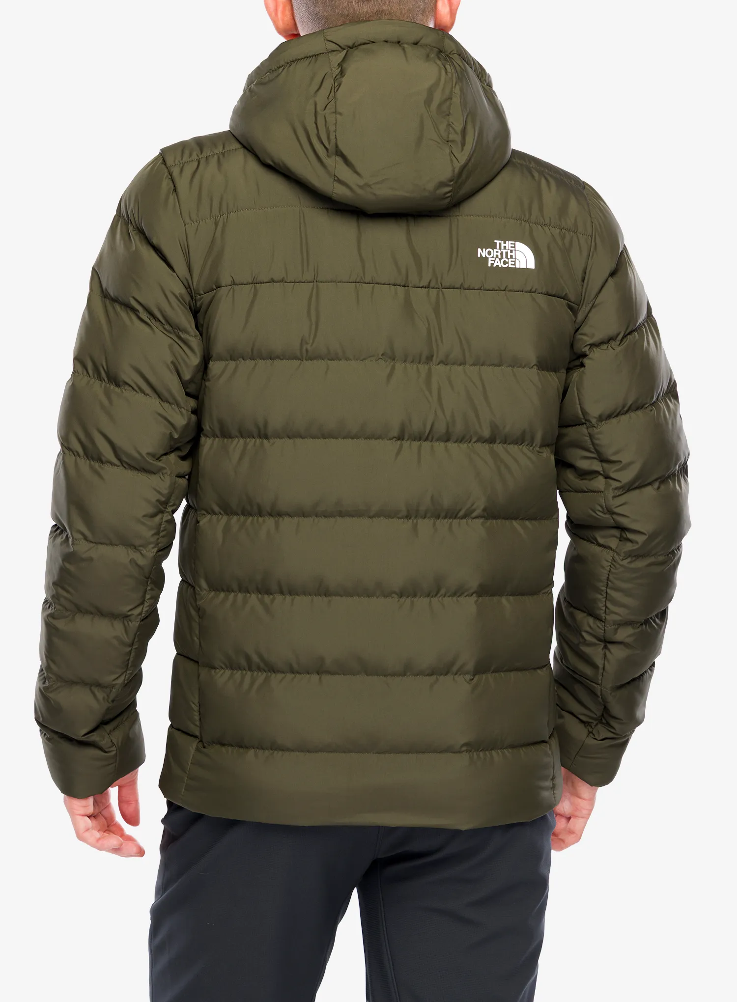 Puhovka The North Face Aconcagua 3 Hoodie - new taupe green