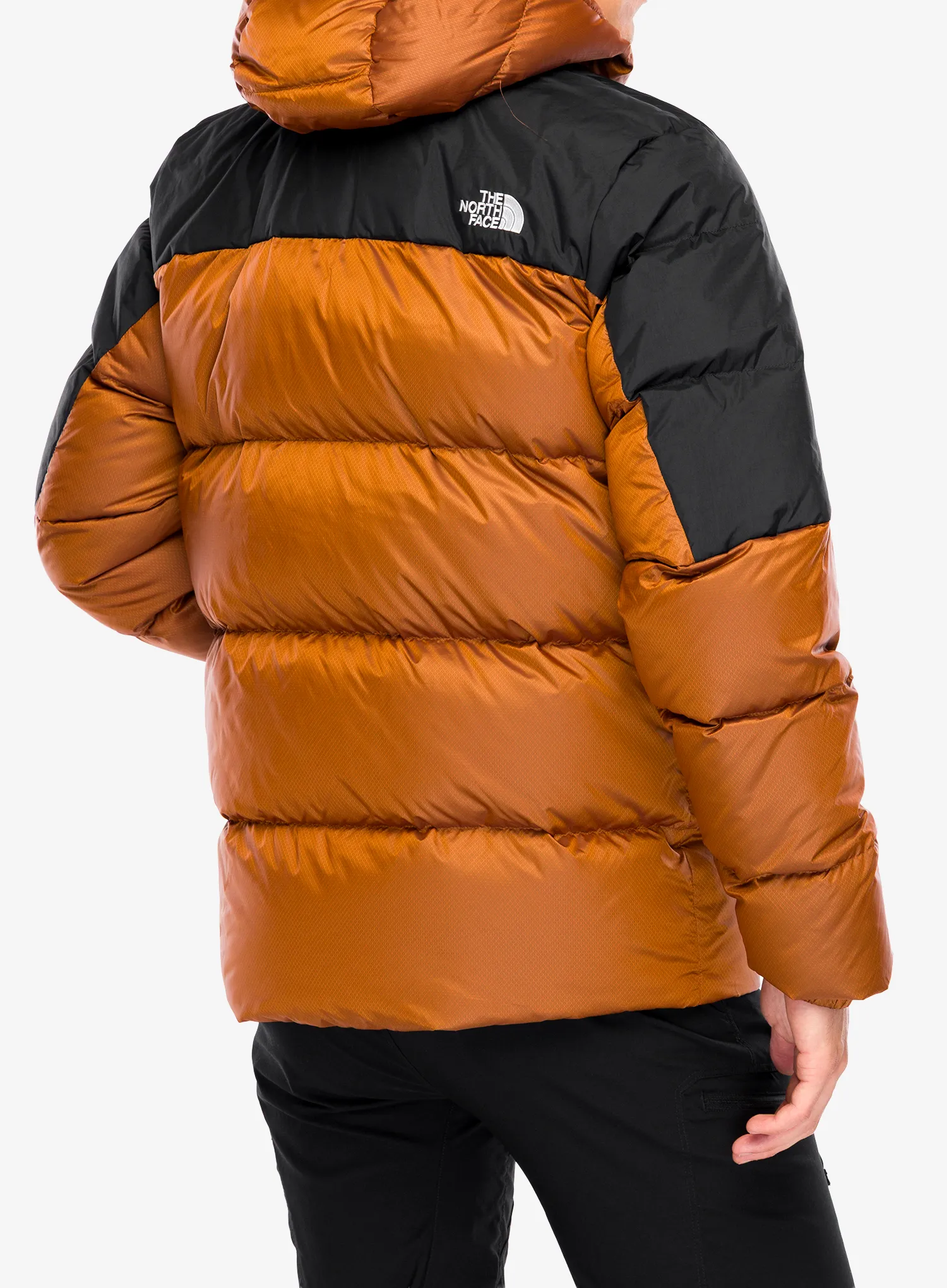 Puhovka The North Face Diablo Down 2.0 Hoodie - mushroom ember black heather