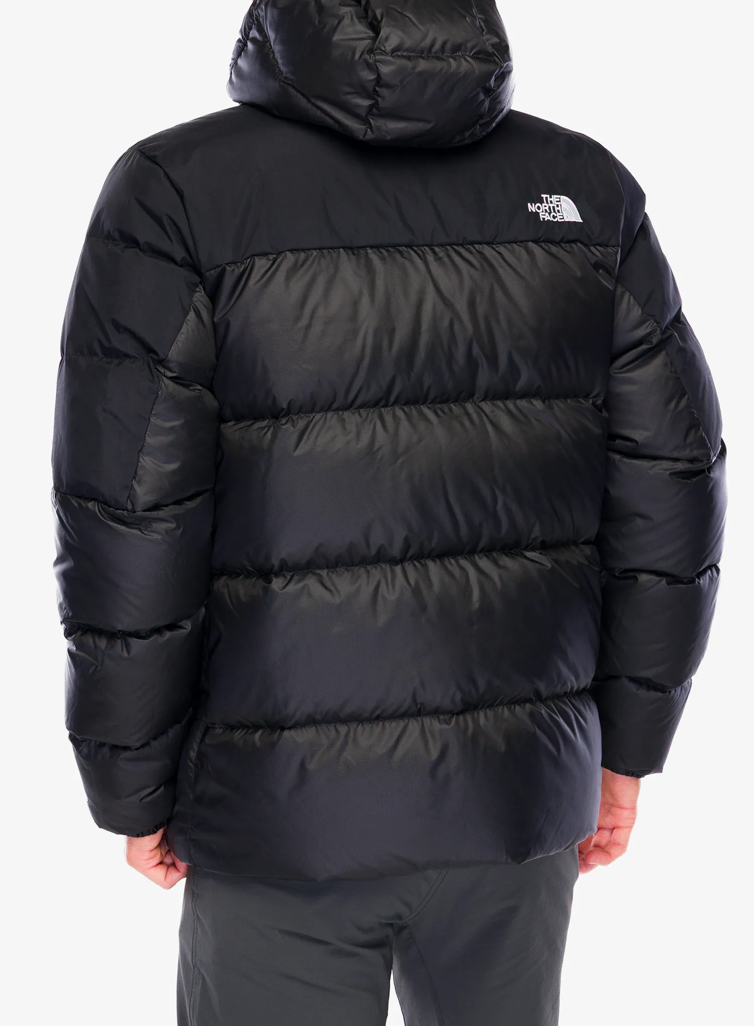 Puhovka The North Face Diablo Down 2.0 Hoodie - tnf black heather/tnf black