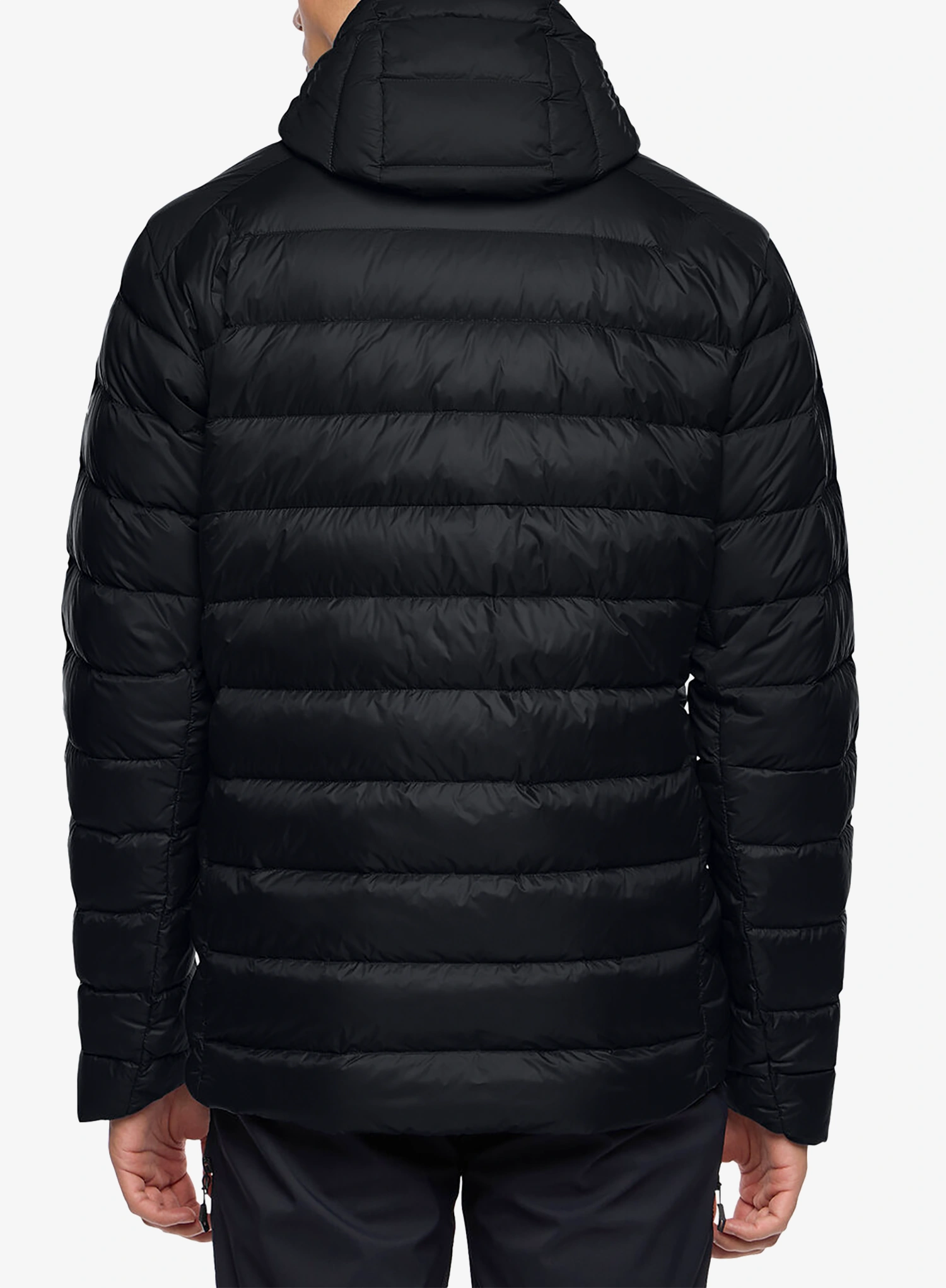 Puhovka Vaude Monviso Down Hooded Jacket - black