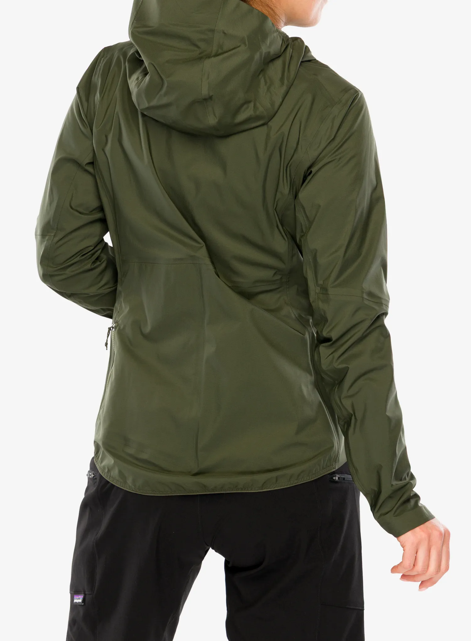 Ženska kolesarska jakna Patagonia Dirt Roamer Jacket - pine needle green