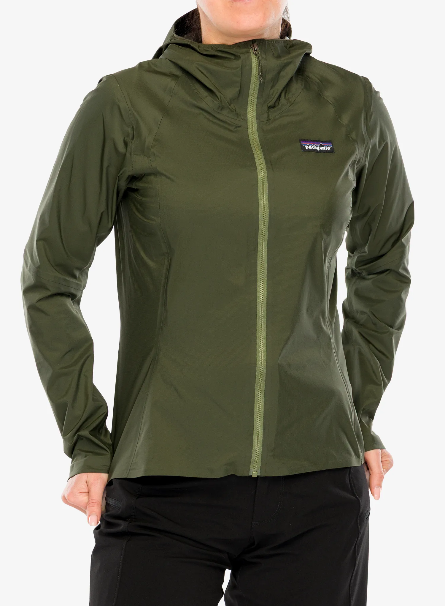 Ženska kolesarska jakna Patagonia Dirt Roamer Jacket - pine needle green