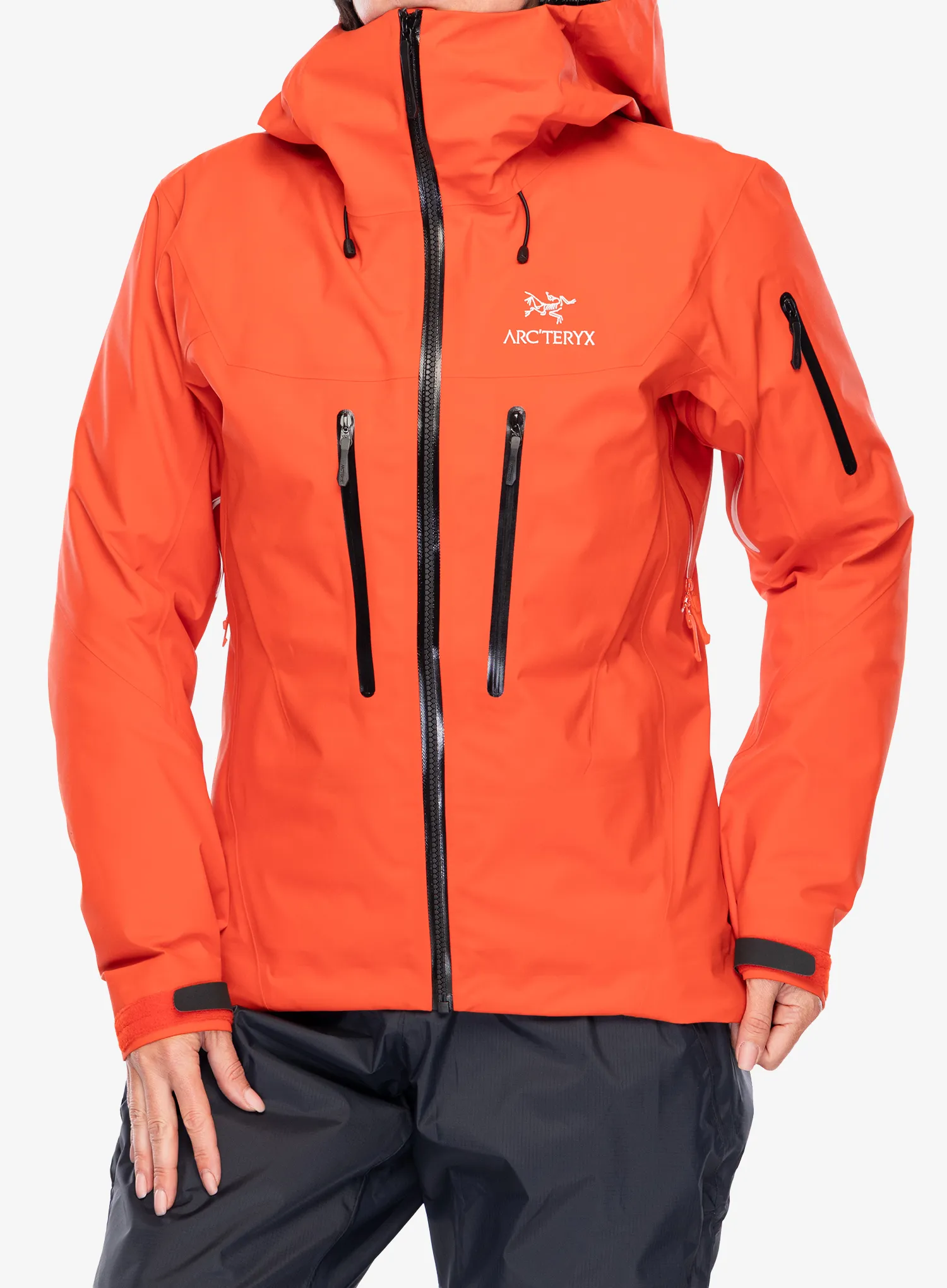 Ženska hardshell jakna Arcteryx Alpha SV Jacket - dynasty/blck