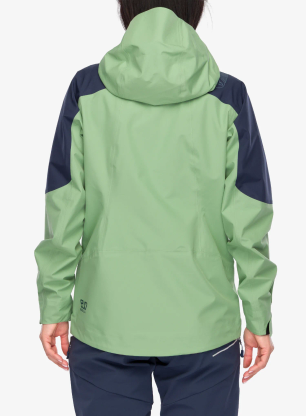 Ženska nepremočljiva jakna La Sportiva Crest Evo Shell Jacket - aspen green/night sky