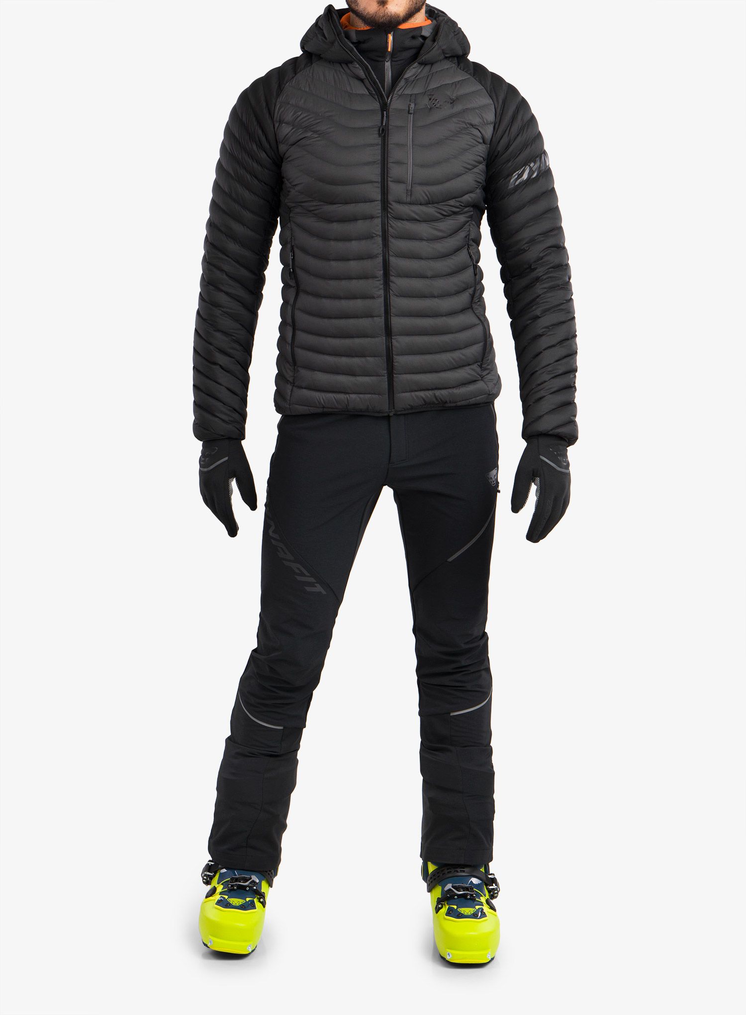 Moška smučarska jakna Dynafit Radical Down Hooded Jacket - black out