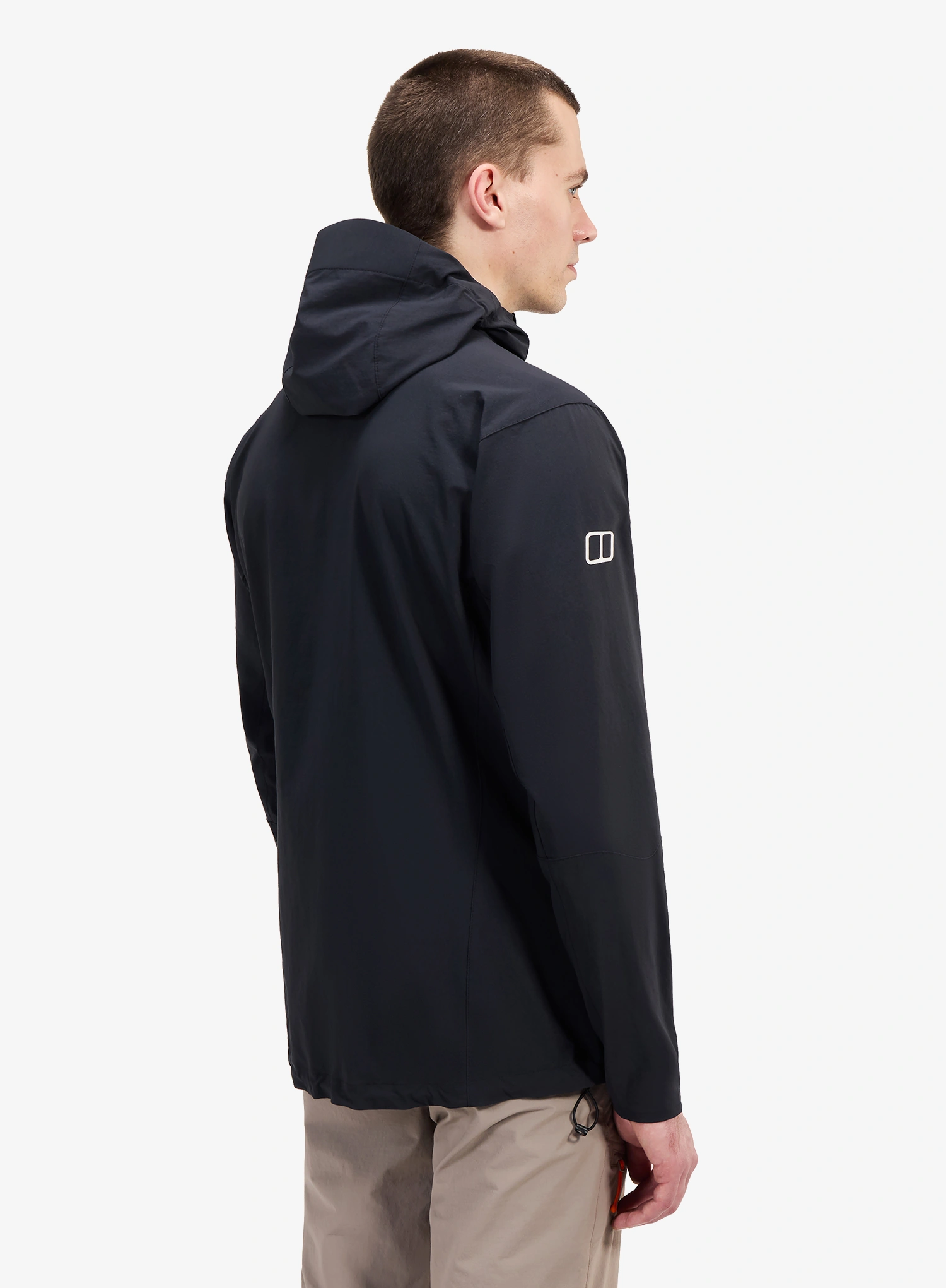 Softshell jakna Berghaus Ridge Roamer Lite Jkt - jet black