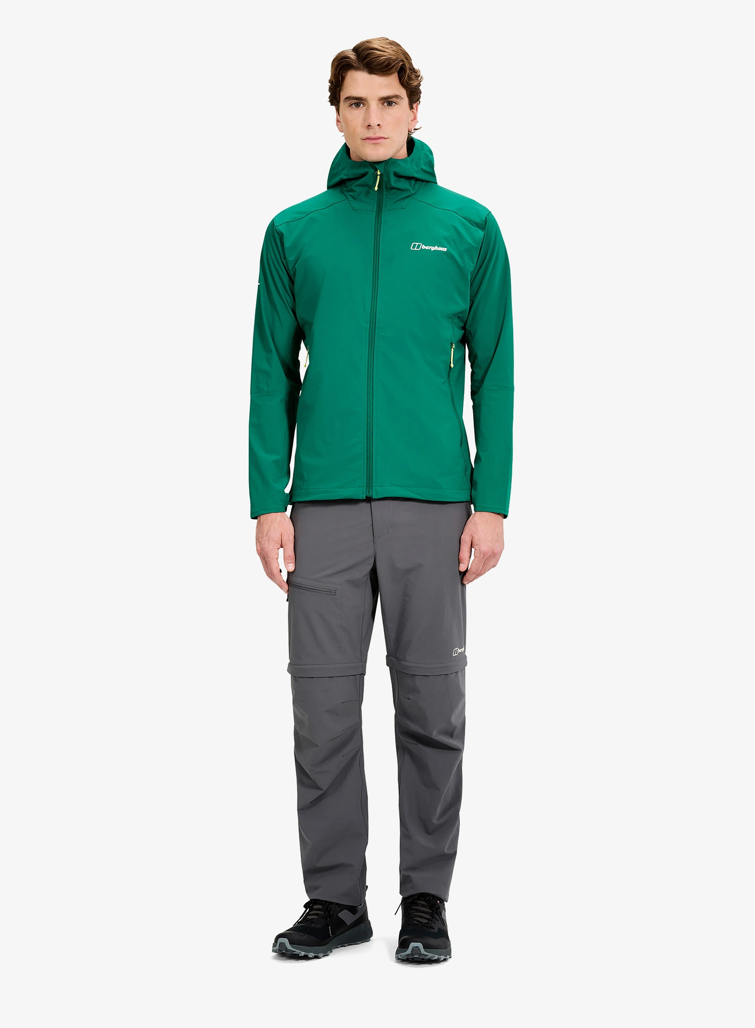 Softshell jakna Berghaus Ridge Roamer Lite Jkt - meadow green