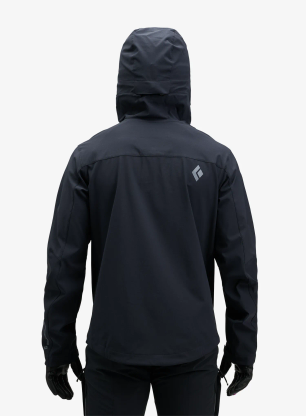 Softshell jakna Black Diamond Dawn Patrol Softshell - black