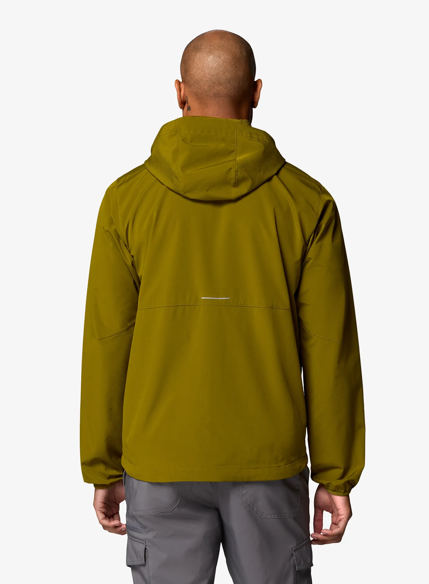 Softshell jakna Columbia Tall Heights III Hooded Softshell - mossy green/greenscape