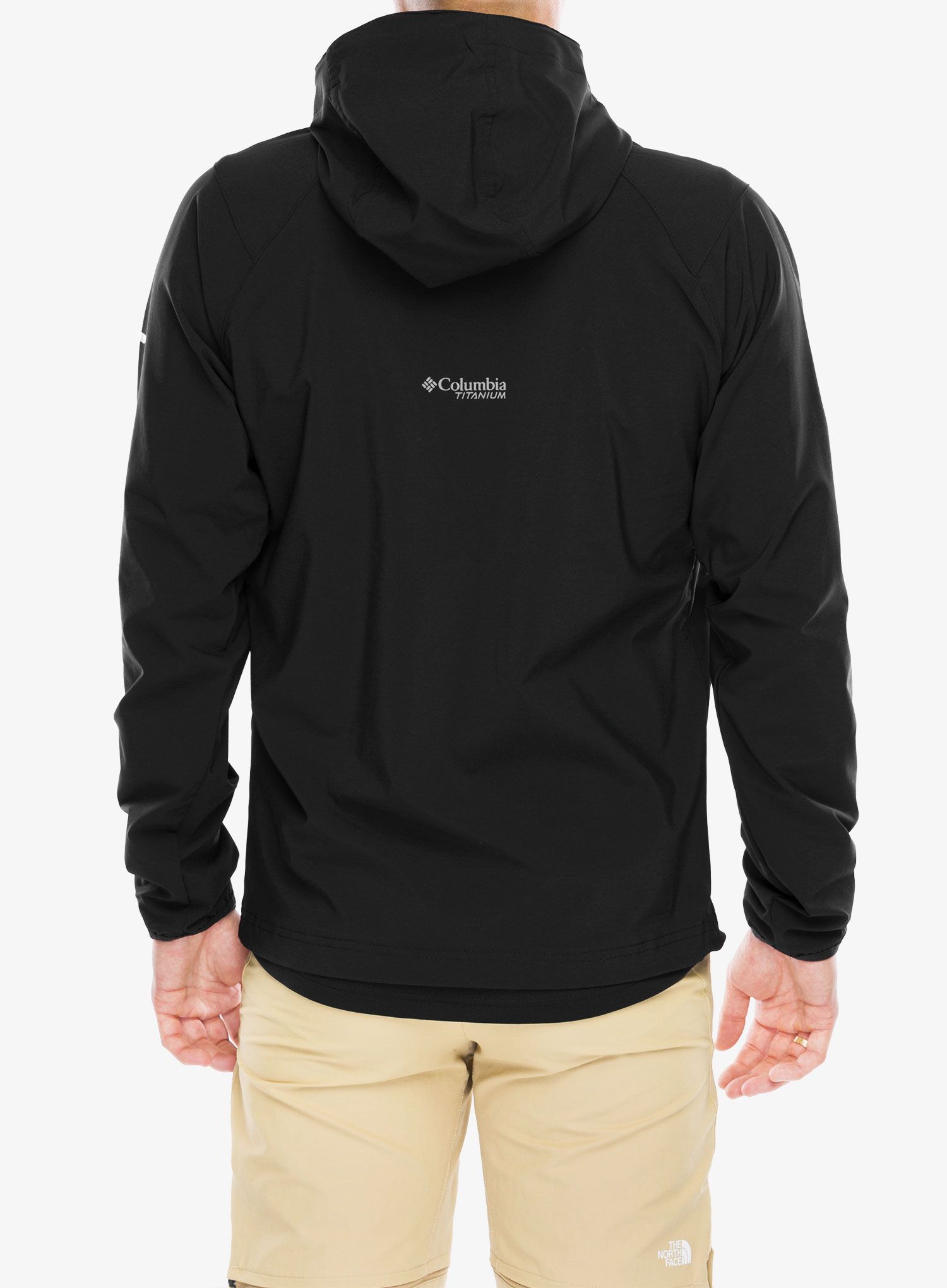 Softshell jakna Columbia Triple Canyon Hooded Jacket - black