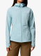 Ženska softshell jakna Columbia Sweet As III Hooded Softshell - marine light