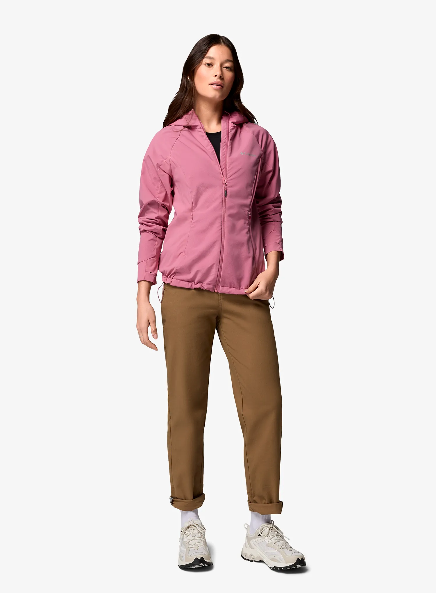 Ženska softshell jakna Columbia Sweet As III Hooded Softshell - rosette