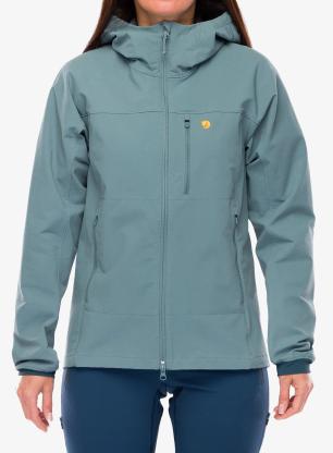 Ženska softshell jakna Fjallraven Bergtagen Stretch Jacket - nimbus blue