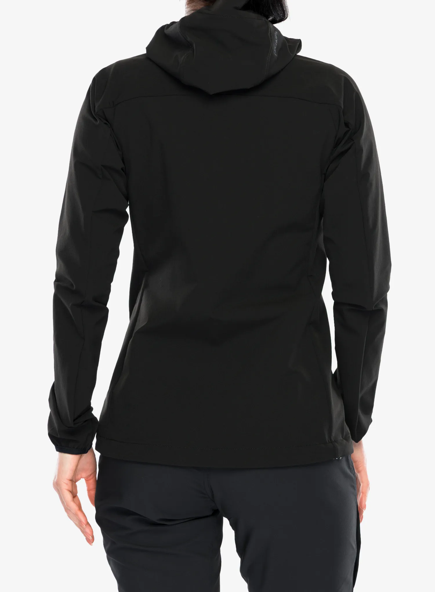 Ženska softshell jakna Haglofs Rosson Softshell Hood - true black