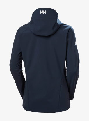 Ženska softshell jakna Helly Hansen Paramount Hood Softshell Jkt - navy