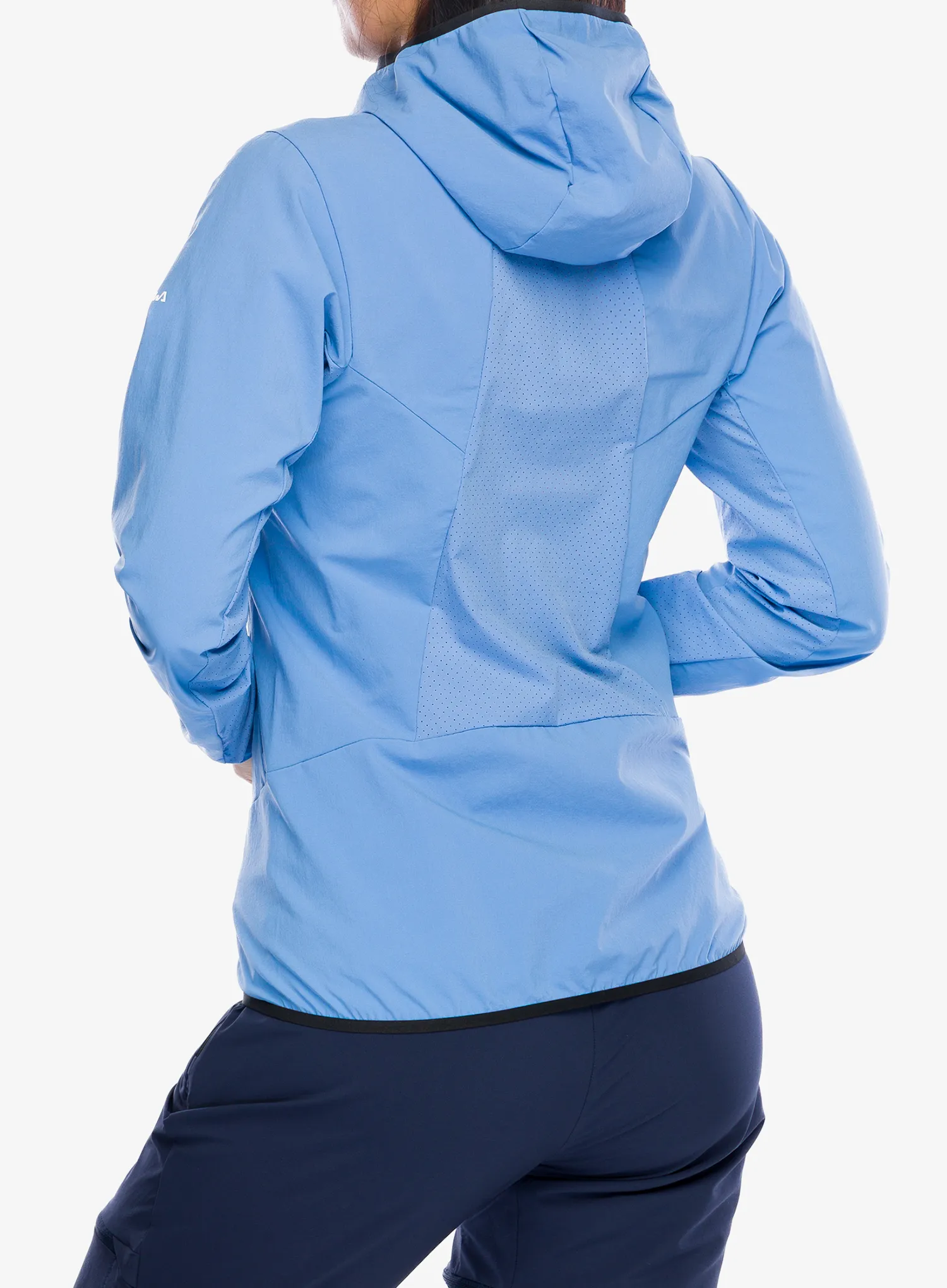 Ženska softshell jakna Salewa Pedroc DST Light Jacket - morning blue