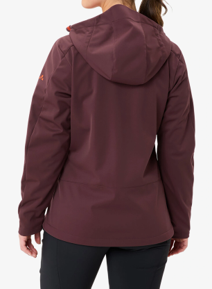 Ženska softshell jakna Vaude All Year Elope Softshell Jacket II - dark oak