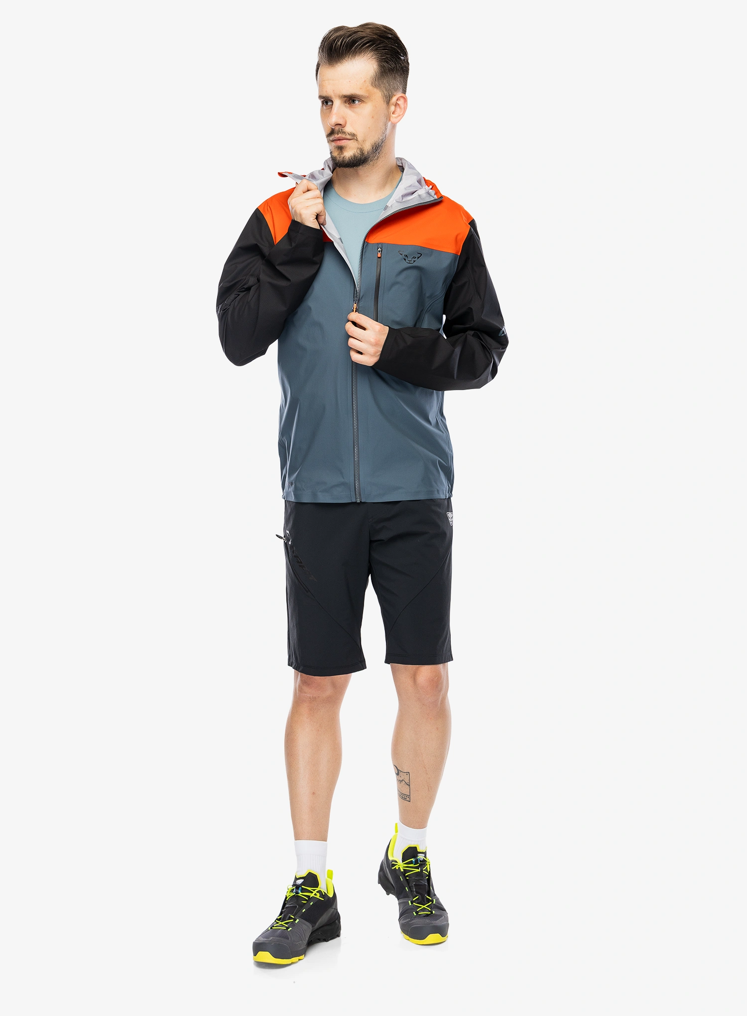 Softshell jakna Dynafit Traverse 3L Jacket - cinder
